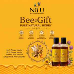 NüU Bee Gift Pure Natural Honey